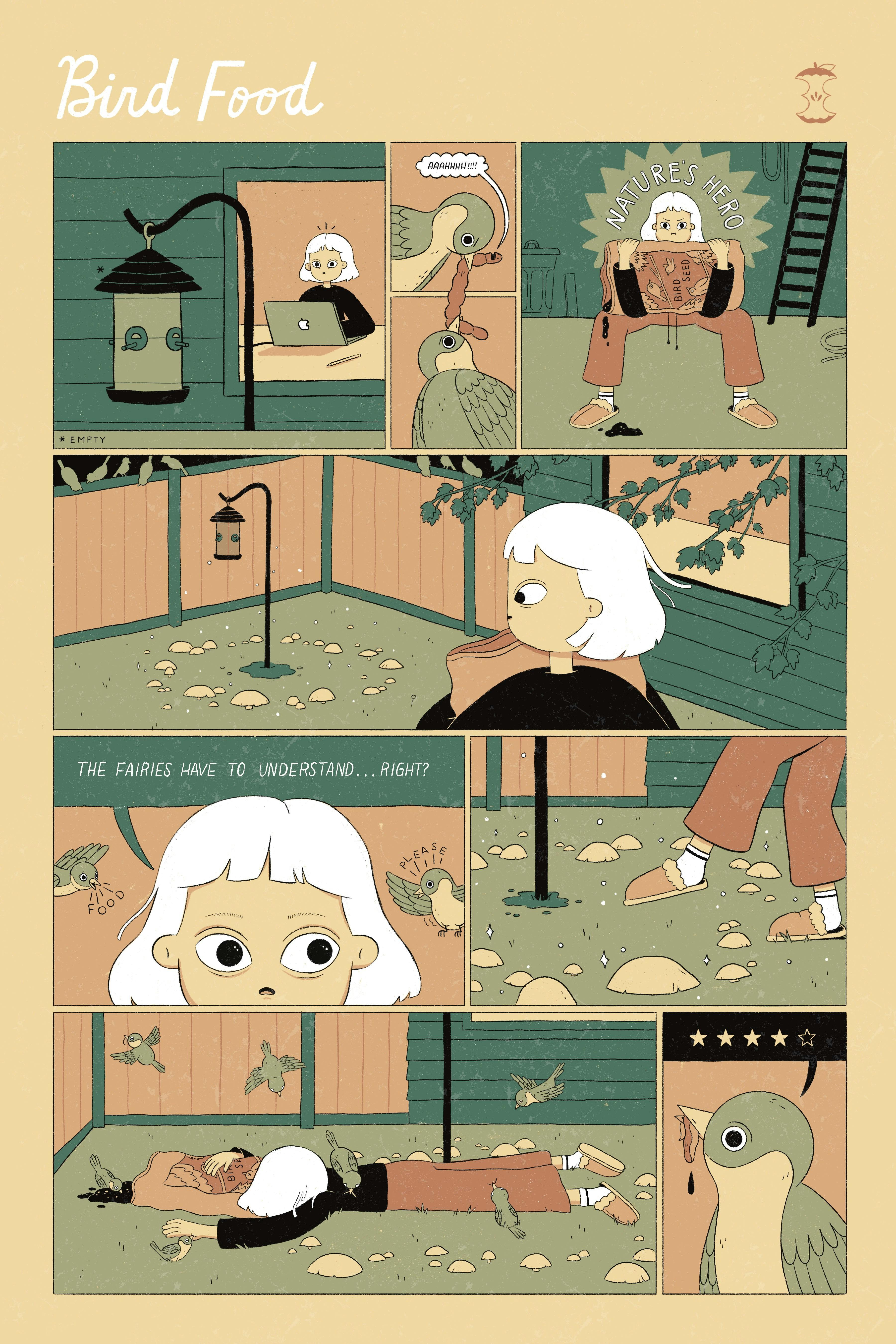 Bird Food Comic